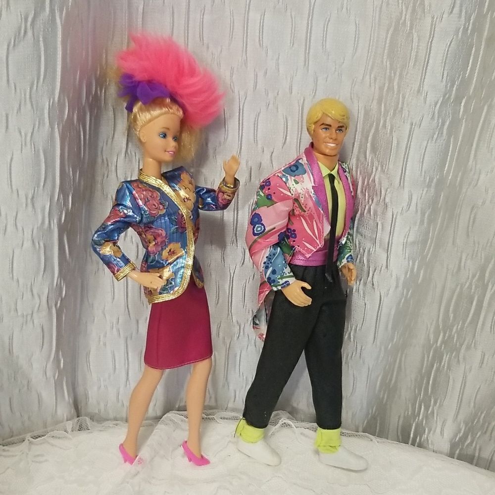 80'S barbie set estate sale find vintage